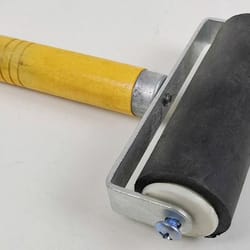 printmaking brayer set wooden handle rubber roller for lino and block printing