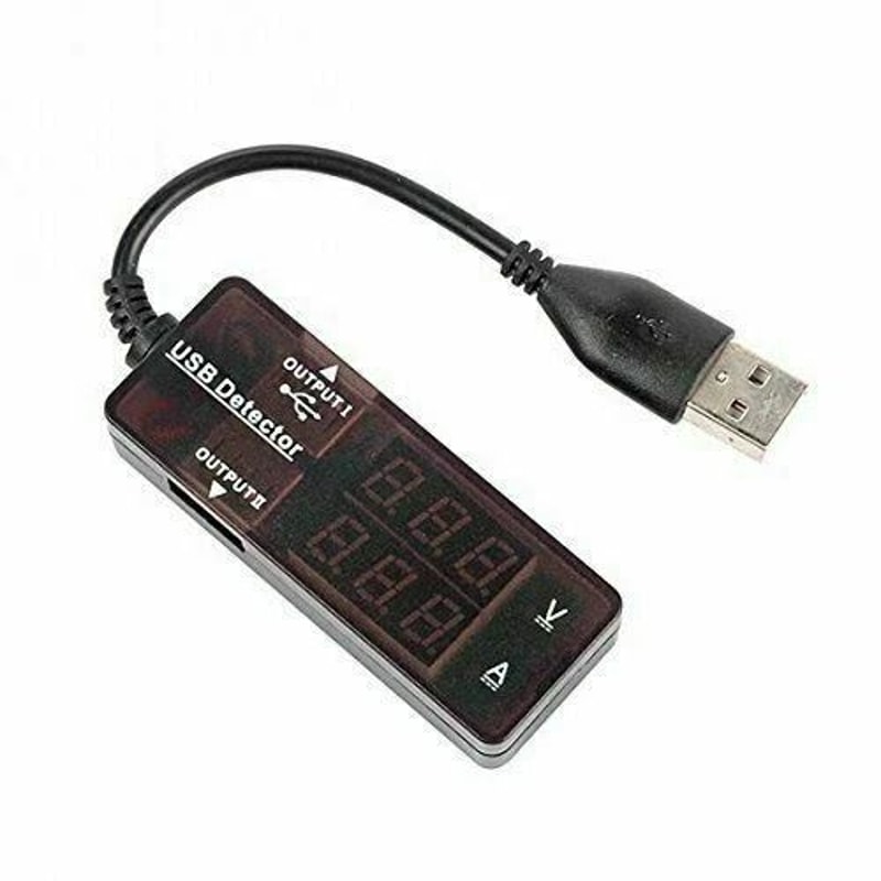 USB Tester Charger Doctor USB Voltage Current Meter For Apple And USB Charging Checks 0