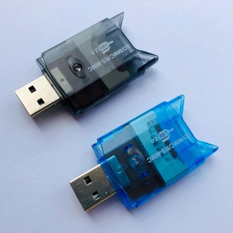 USB SD Card Reader For TF Micro SD MMC Camera And PC 3