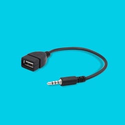 usb to aux cable for car stereo u disk audio adapter