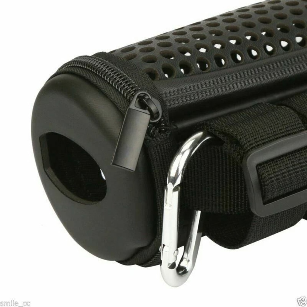 Case Portable Speaker Carrying Pouch Protective Cover Black 2