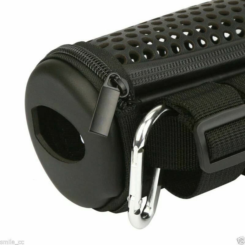 Case Portable Speaker Carrying Pouch Protective Cover Black 2