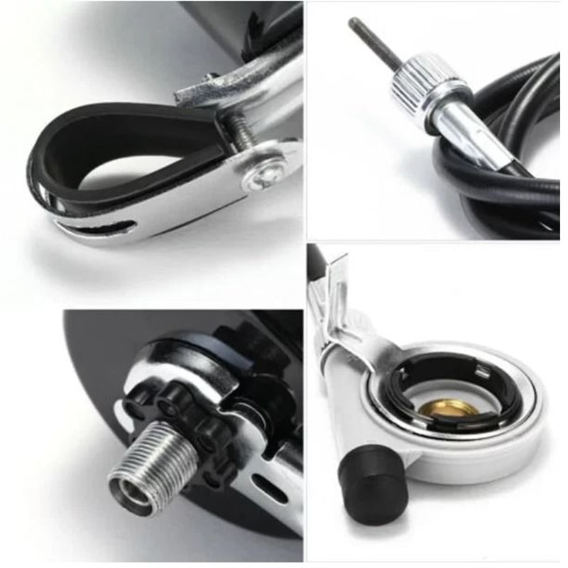 Vintage Analog Bike Speedometer Mechanical Bicycle Odometer For Classic Cycling 2
