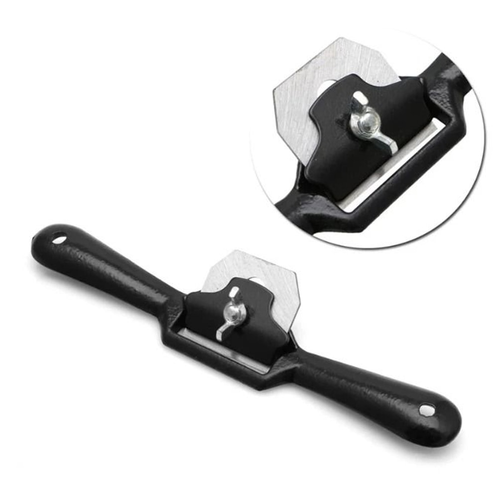 Spokeshave Woodworking Hand Planer With Blade For Smooth Wood Shaping 0