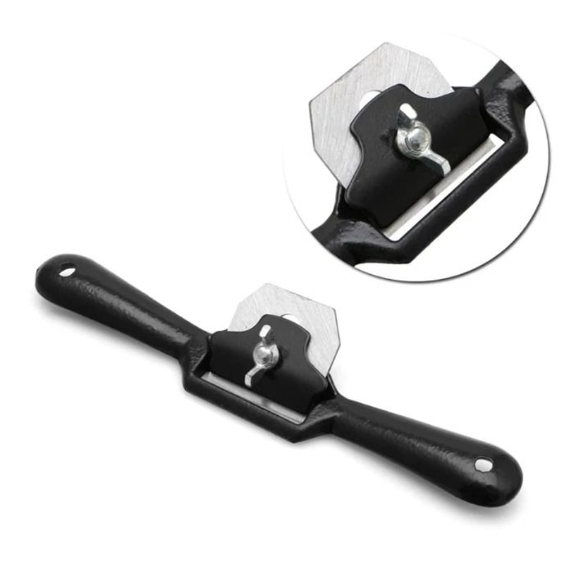Spokeshave Woodworking Hand Planer With Blade For Smooth Wood Shaping 0