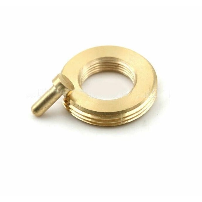 Larsen A4 To NMO Adapter Gold Antenna Mount Converter 0