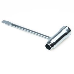chainsaw scrench t wrench steel spark plug and bar nut tool