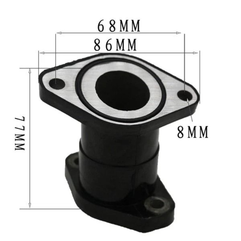 Big Bear Intake Boot Carburetor Manifold 1