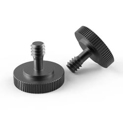 camera thumb screw quick release mount for tripod plate and l bracket