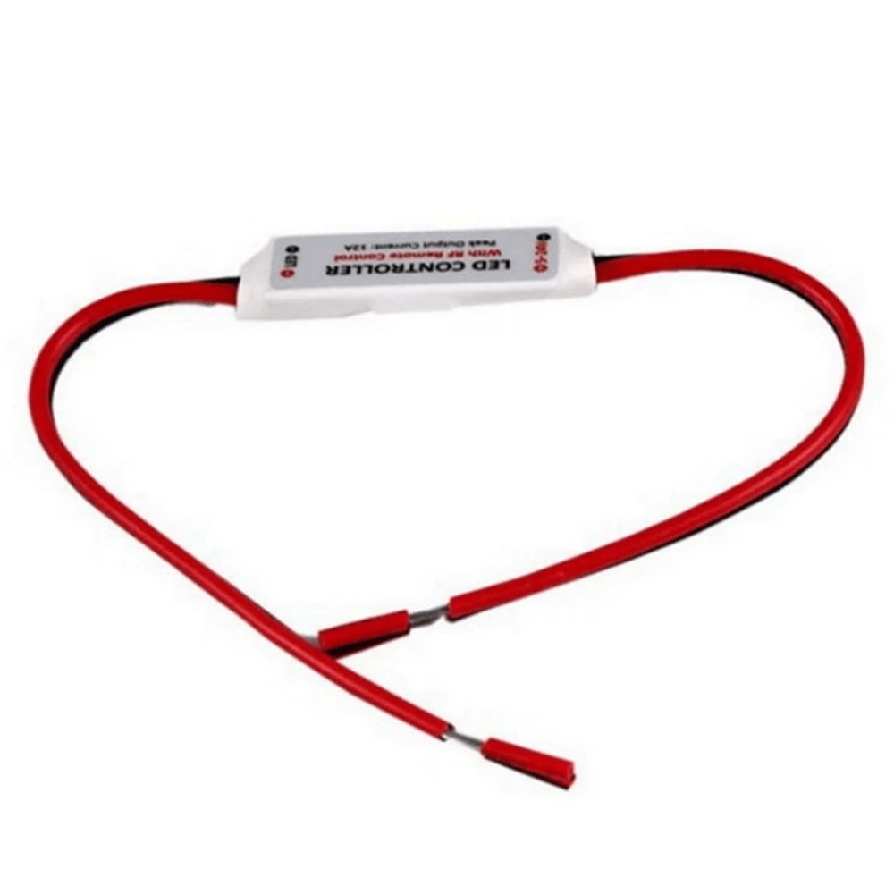 RF Remote Dimmer Mini LED Strip Light Controller For Singlecolor Accent Lighting 1