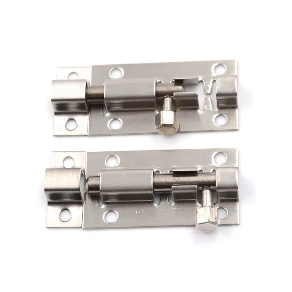 Stainless Steel Slide Bolt Latch For Door Gate And Cabinet Security 0