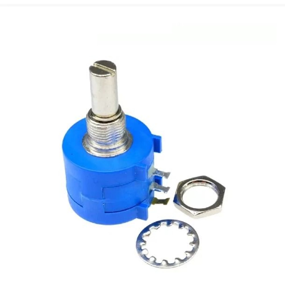 Precision Multi Turn Wirewound Potentiometer Adjustable Resistor 0