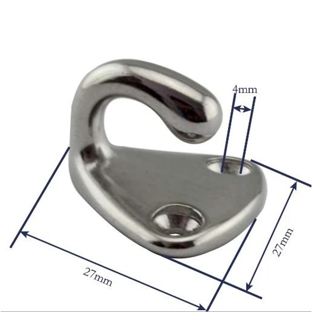 Stainless Steel Wall Hook Heavy Duty Coat And Towel J Hook 1