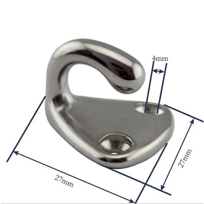 Stainless Steel Wall Hook Heavy Duty Coat And Towel J Hook 1