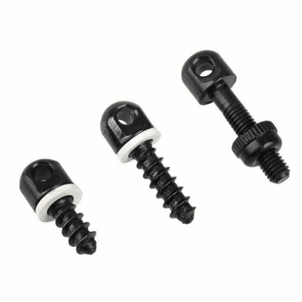 Stainless Steel Rifle Sling Mount Kit With Detachable Sling Swivels Stud Screws For Rifle Shotgun 0