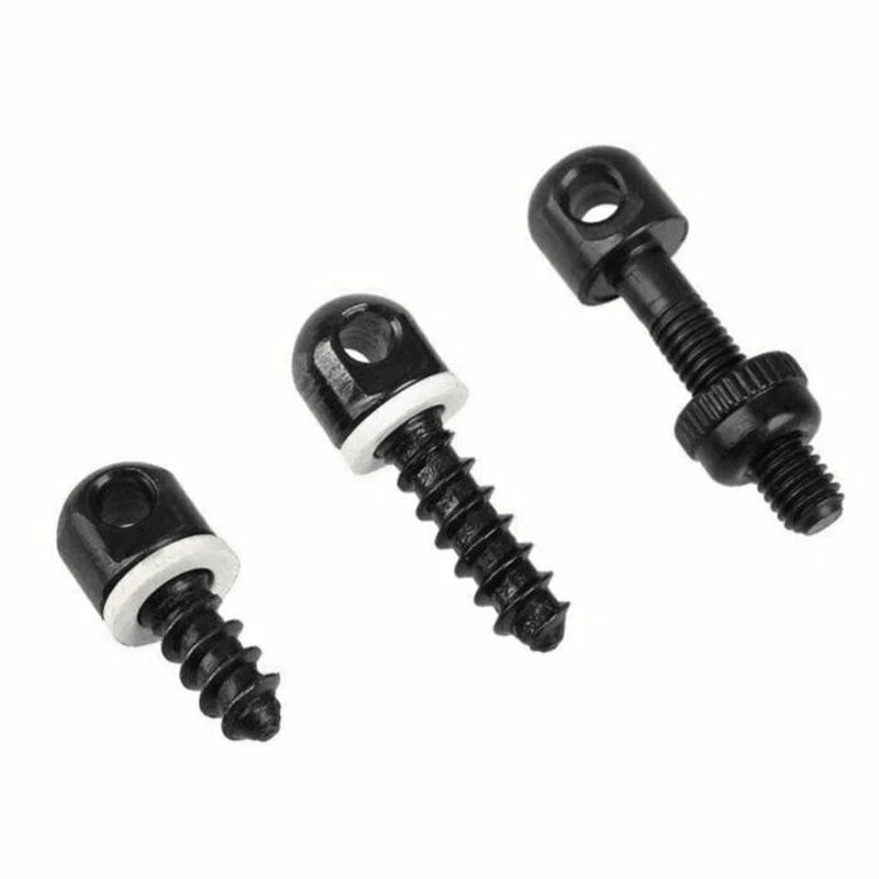 Stainless Steel Rifle Sling Mount Kit With Detachable Sling Swivels Stud Screws For Rifle Shotgun 0