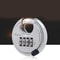 Stainless Steel Combination Discus Padlock For Outdoor Warehouse And Cabinet Doors 1