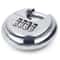 Stainless Steel Combination Discus Padlock For Outdoor Warehouse And Cabinet Doors 0