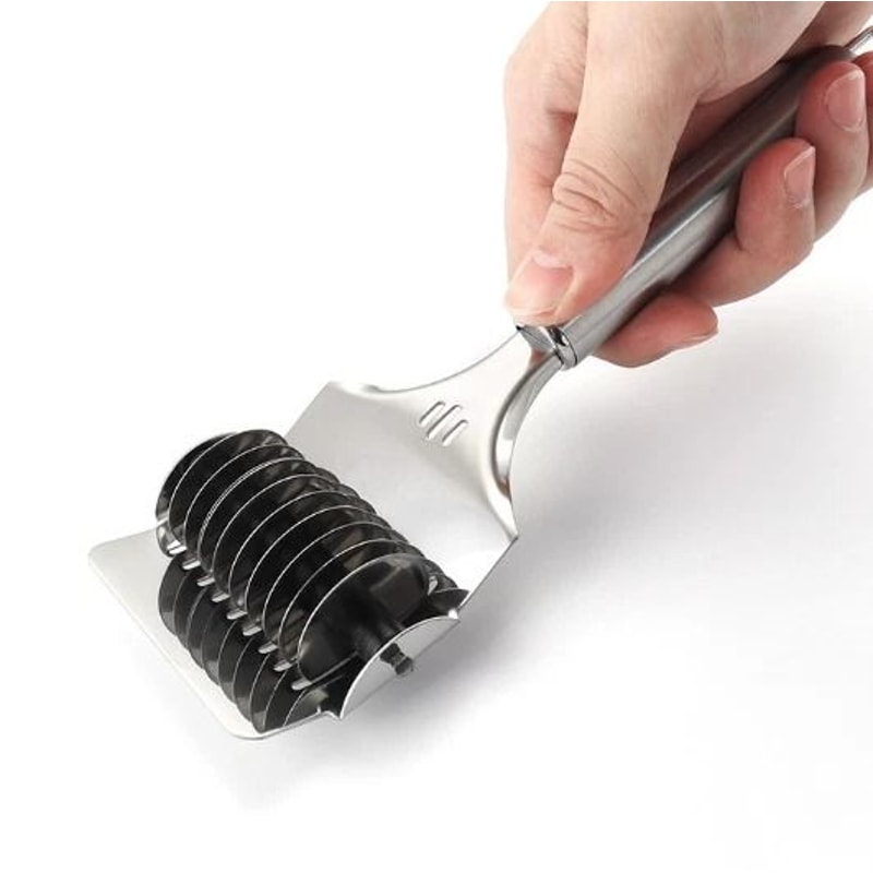 Stainless Steel Manual Noodle Cutter Pasta Roller For Fresh Homemade Noodles 1