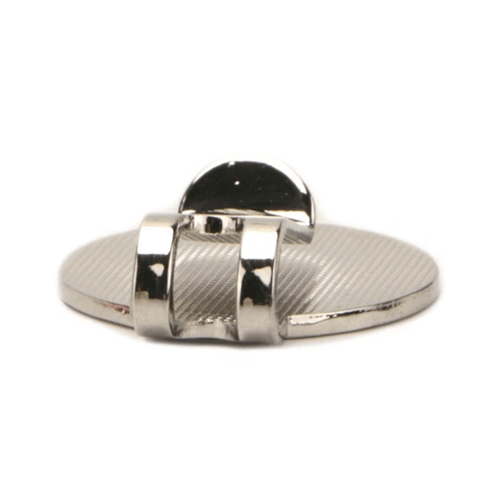 Golf Ball Marker Cap Clip Set Silver Metal Hat Clips 4