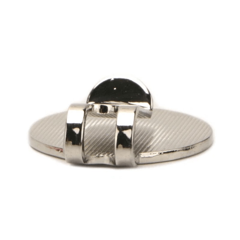 Golf Ball Marker Cap Clip Set Silver Metal Hat Clips 4