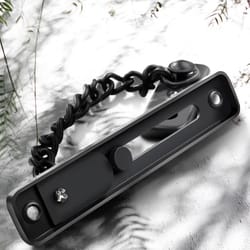 stainless steel door chain lock with anti-theft spring guard secure your home