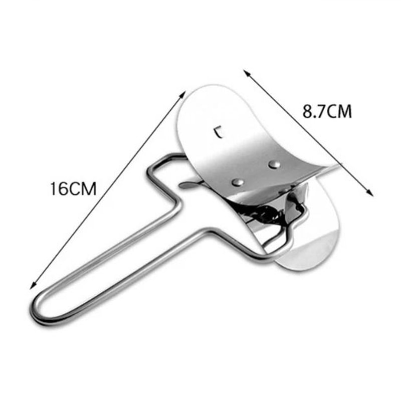 Stainless Steel Dumpling Skin Cutter Dough Circle Roller Machine For Perfect Dumplings 2