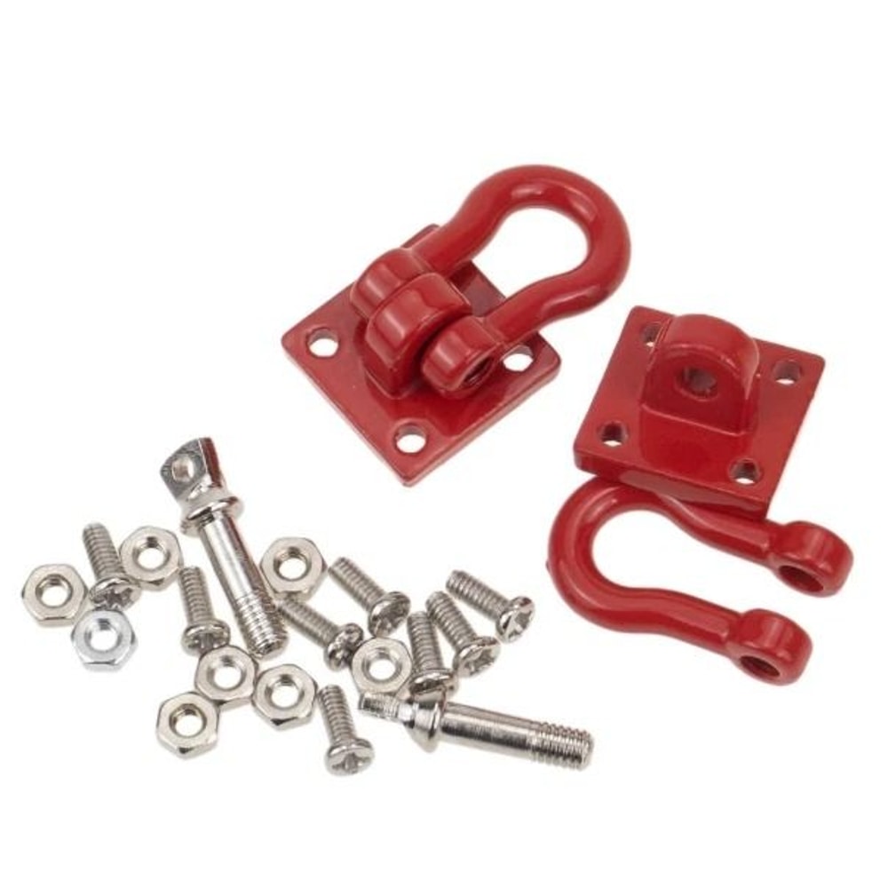 Metal RC Tow Hook Set For Crawler Trucks And Scale RC Builds 1