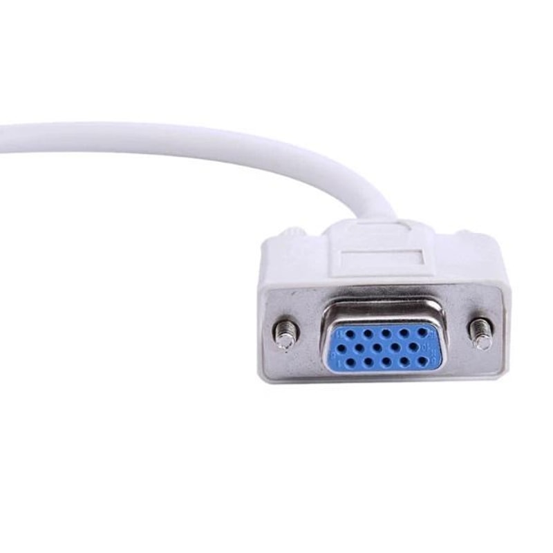 VGA Splitter Cable Female VGA Y Adapter For Monitor And TV Sharing 2