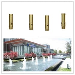 brass bubbling fountain nozzle for ponds spray head