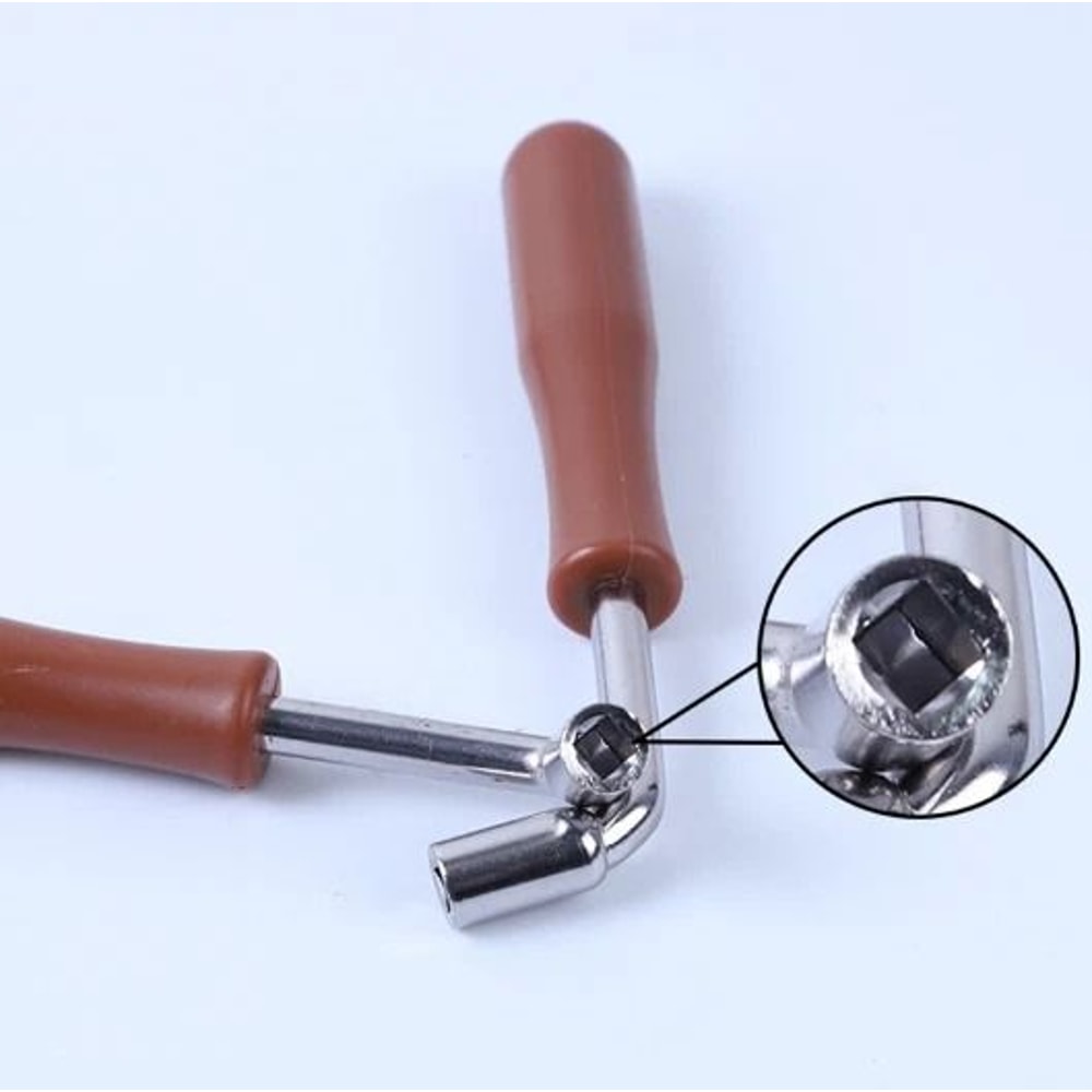 Tuning Hammer L Shape Square Tuning Wrench Repair Tool For Precise String Adjustment 0