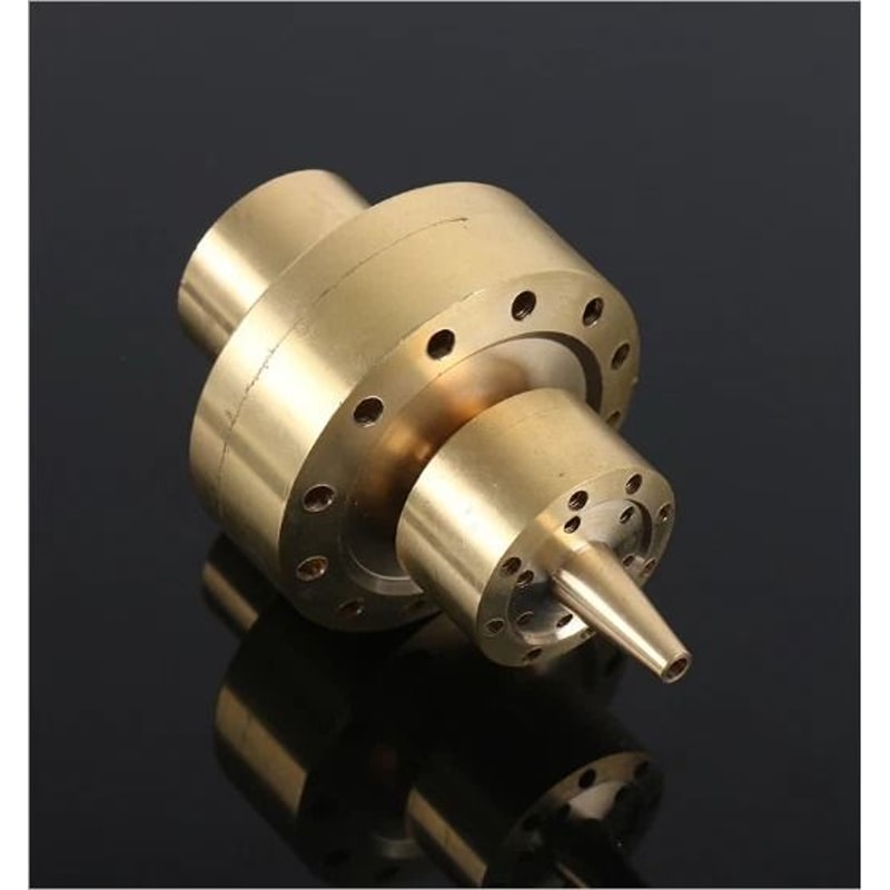 Brass Fountain Nozzle Double Layer Pond Spray Head 0