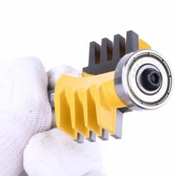 reversible finger joint router bit shank carbide woodworking cutter