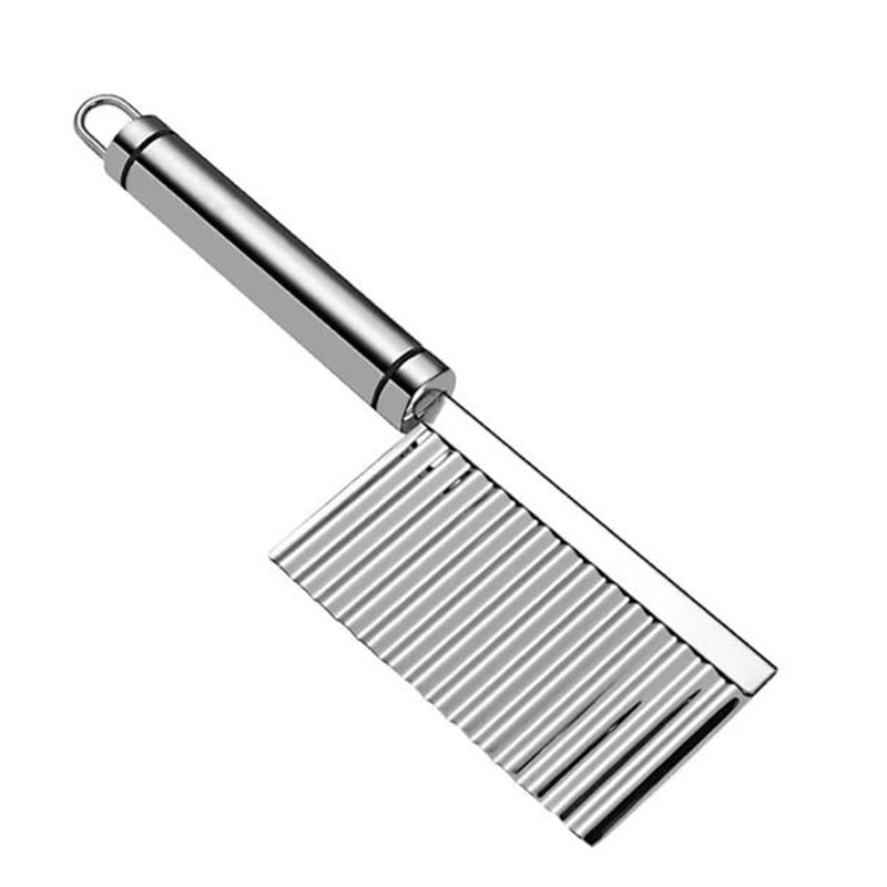 Stainless Steel Crinkle Cutter Potato Cutter And Wavy Vegetable Slicer 1
