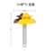 Lock Miter Router Bit Shank Woodworking Tenon Cutter 1