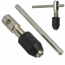adjustable t handle tap wrench chuck type hand threading tool