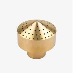 brass fireworks fountain nozzle for garden pond and decorative water spray