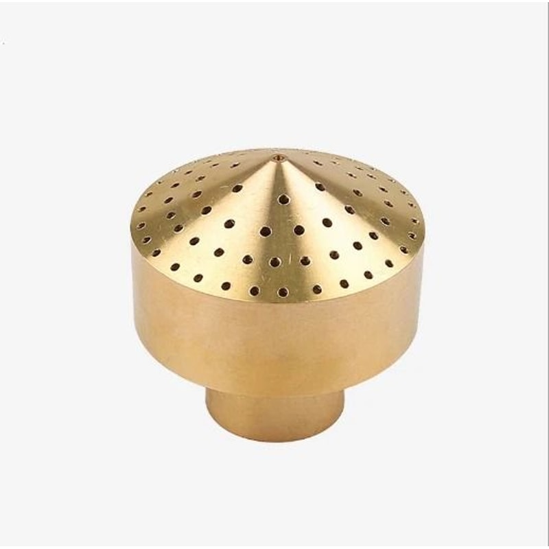 Brass Fireworks Fountain Nozzle For Garden Pond And Decorative Water Spray 0