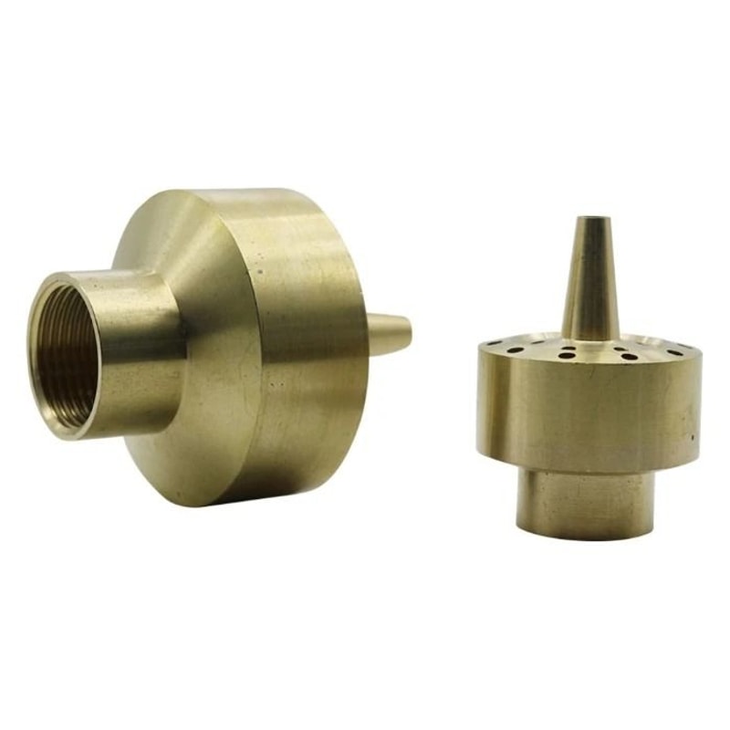 Solid Brass Fountain Nozzle For Pond And Garden Water Column Spray 2