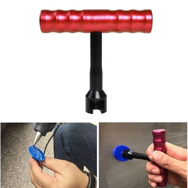 Paintless Dent Repair Kit With Car Dent Puller Tabs 2