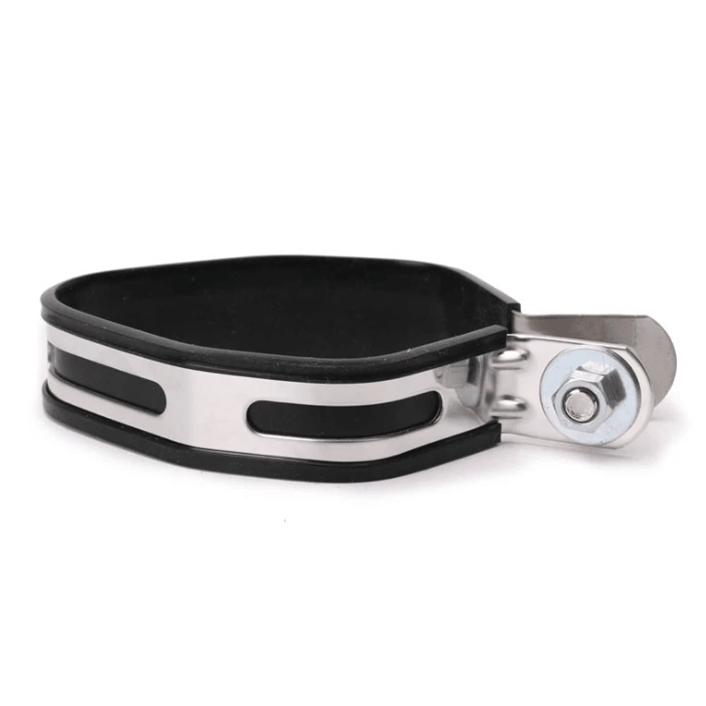 Universal Motorcycle Exhaust Hanger Bracket Stainless Steel Muffler Hanger Strap Clamp 3