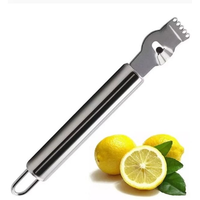 Lemon Zester And Citrus Peeler Set Stainless Steel Fruit Grater 1