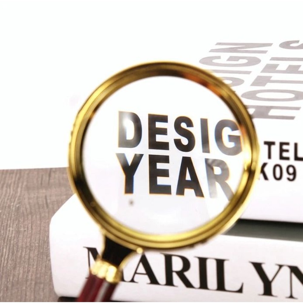 Handheld Magnifying Glass 6X Vintage Reading Magnifier With Mahogany Style Handle 0