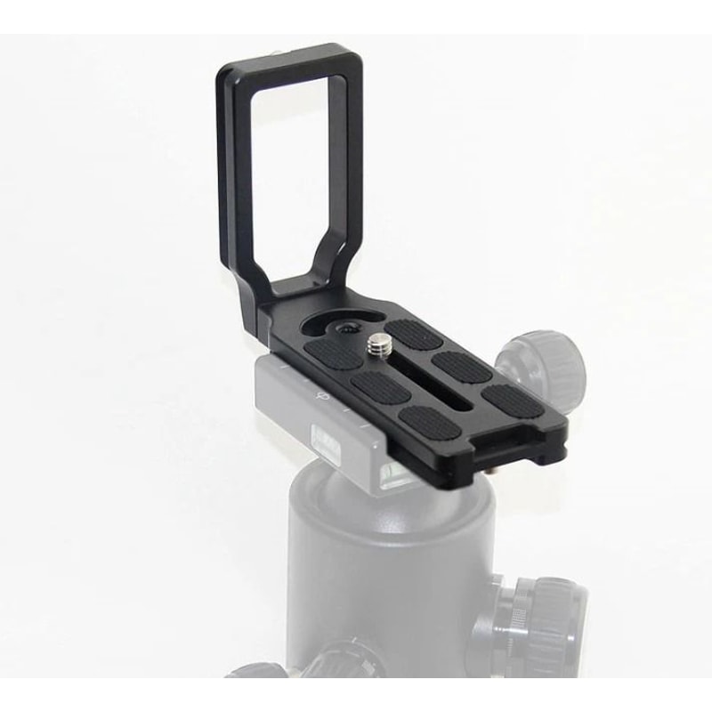 Universal Camera L Bracket Quick Release Plate Aluminum DSLR Tripod Mount 2