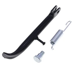 mini bike foot peg support with screw and spring
