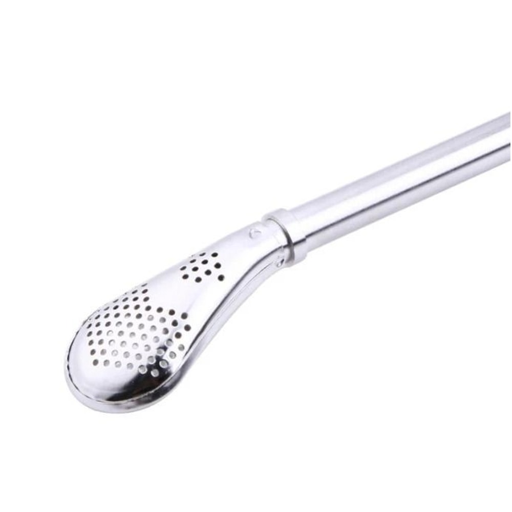 Stainless Steel Yerba Mate Mate Straw With Spoon Filter 1