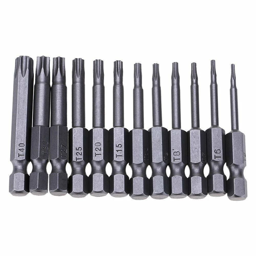 Magnetic Torx Bit Set Hex Screwdriver Bits 0