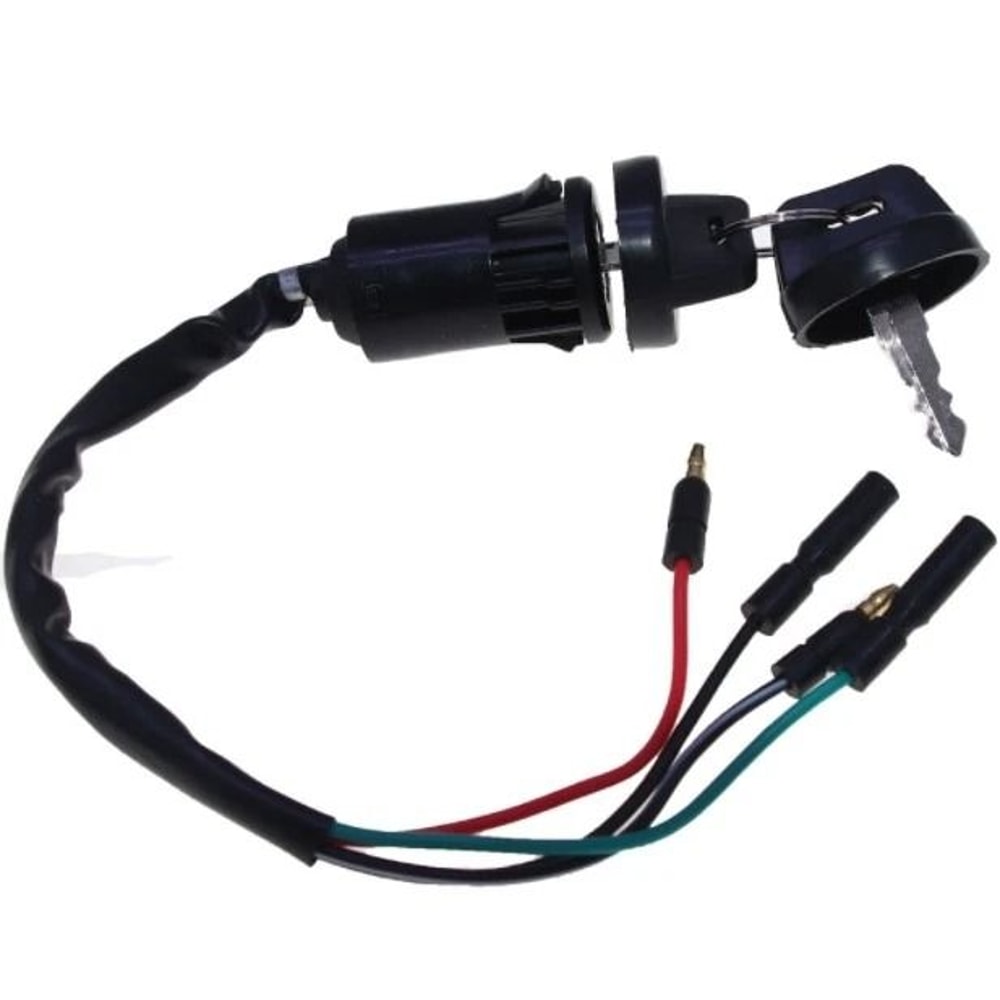 FourTrax Ignition Key Switch For ATV Replacement 4