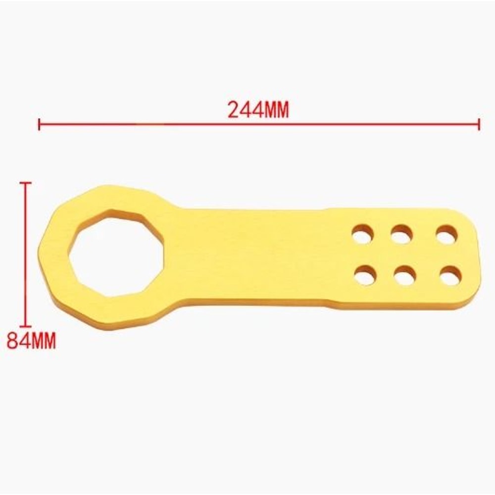 Universal Aluminum Alloy Racing Tow Hook For Front Rear Bumper 1