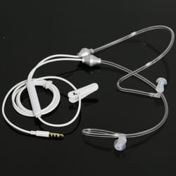 air tube headphones with mic anti radiation acoustic tube earpiece